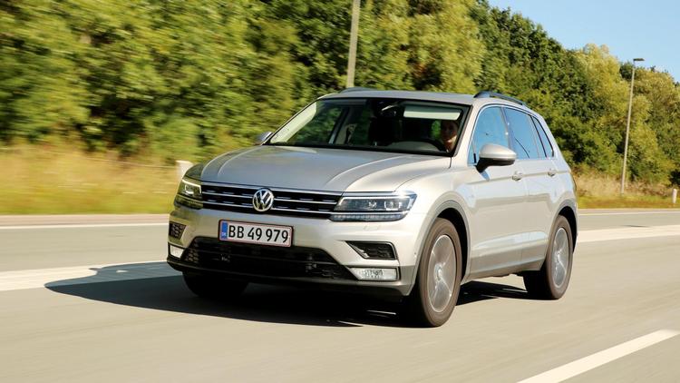 Den nye VW Tiguan bygger videre på forgængerens stil. Der er ingen overraskelser i designet. 