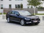 Volvo V90 i klassisk stil som stationcar. Bemærk lygtedesignet, som Volvo kalder ’Thors hammer’. 