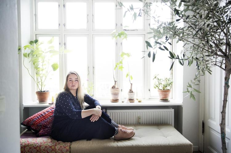 Når Gitte Christensen tager billeder til sin blog, gør hun det oftest i dagslys. 