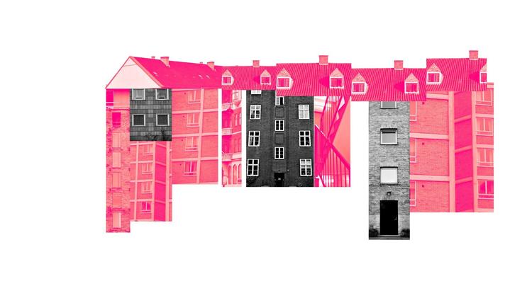 »At leje almene boliger ud er harmdirrende umoralsk i en by med en latent mangel på boliger«, siger fsb's administrerende direktør. Illustration/Originalfotos: Aslak Elias Kelkka, Finn Frandsen, Jacob Ehrbahn, Lars Krabbe, Miriam Dalsgaard, Joachim Adrian, Cathrine Ertmann