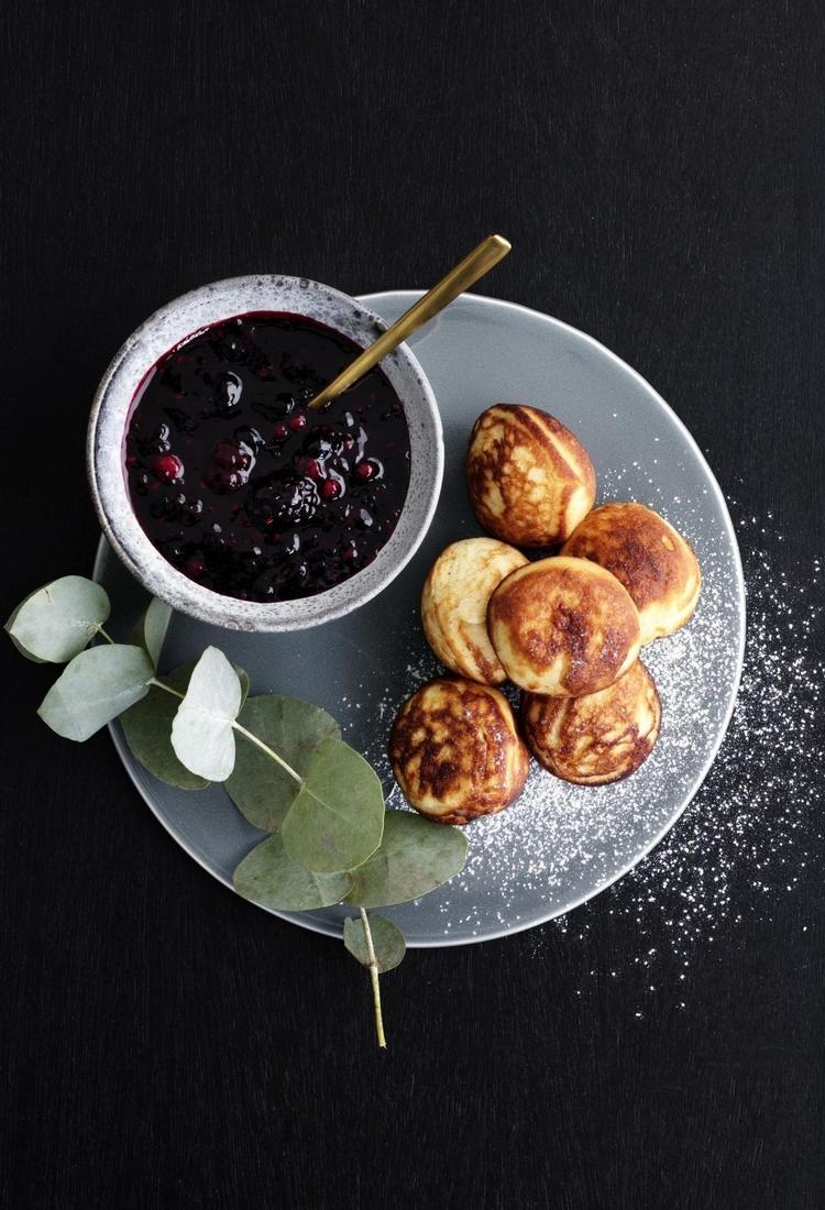 The pancake balls can be served with jam.  Foto: Line Thit Klein