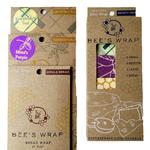 Genanvendeligt madpapir til madpakker og lignende giver skraldespanden lidt fri. Det er lavet af bomuld og behandlet med bivoks. Fra ca. 60 kr. i Eco Ego. 