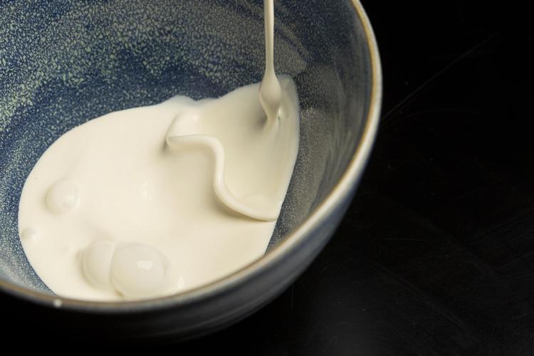 Dansker bliver gladere og gladere for veganske fødevarer. Politiken har testet plantebaseret fløde. Andreas Haubjerg/POLFOTO