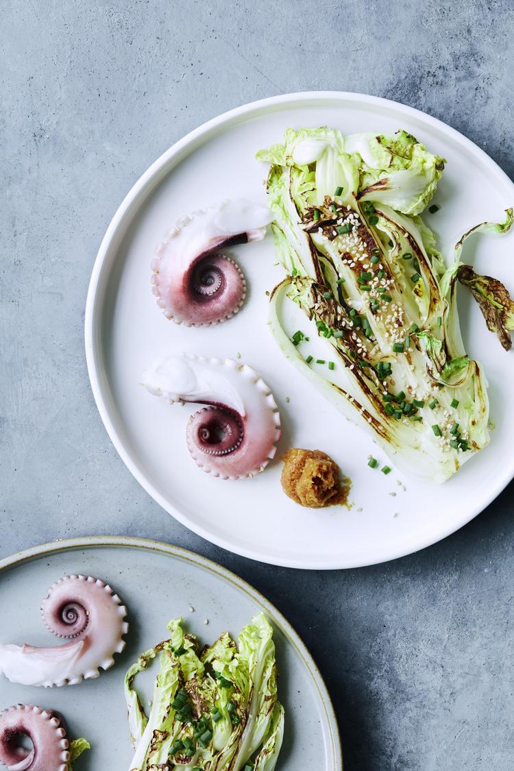 
I god tid. Blæksprutten kan fint koges dagen før og marineres i lidt olie, eddike og salt i køleskabet. Foto: Stine Christiansen
 Stine Christiansen
