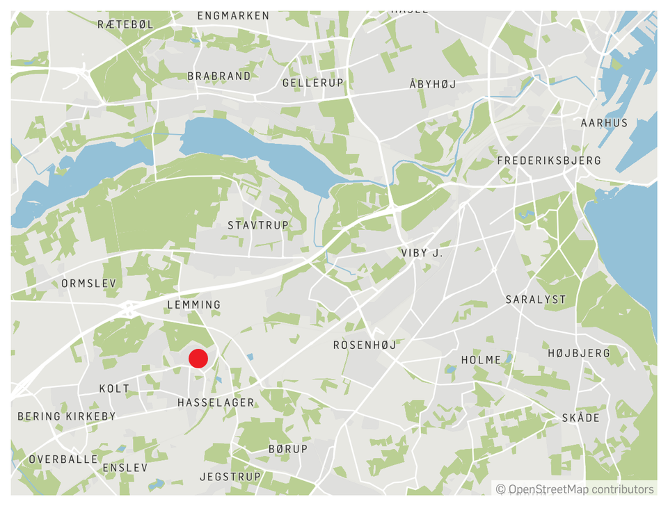 Beboere opfordres til at blive inde på grund af røgudvikling ved Aarhus