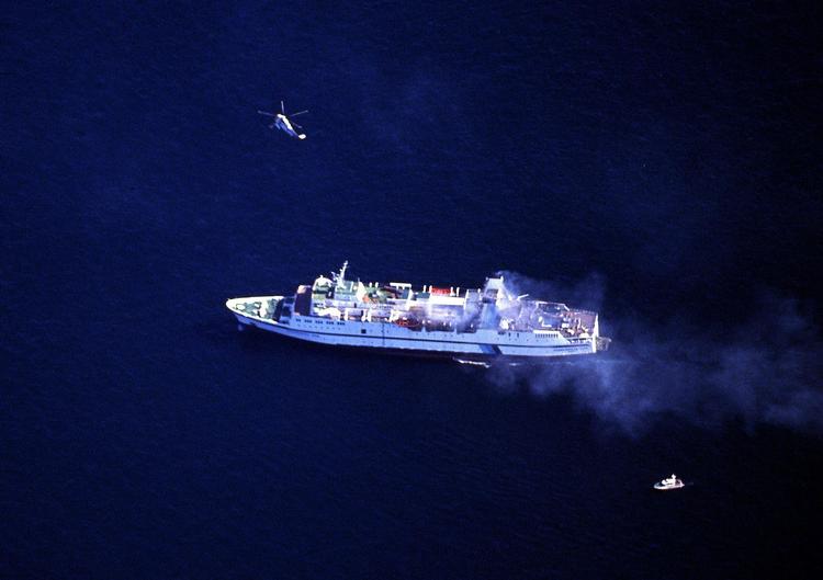 Da ’Scandinavian Star’ var på vej fra Oslo til Frederikshavn 7. april 1990, brød flere påsatte brande ud – og 159 omkom. Sagen er stadig uopklaret. 