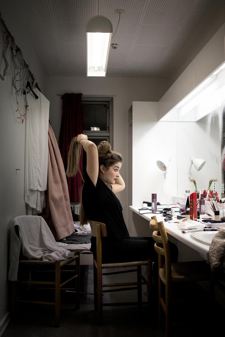 Selv om hun stadig bliver nervøs, hver gang hun skal på scenen, ser Rikke Westi det som en klar fordel, at hun har optrådt, siden hun var 7 år. 