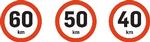Farttavler skilte 40 50 60