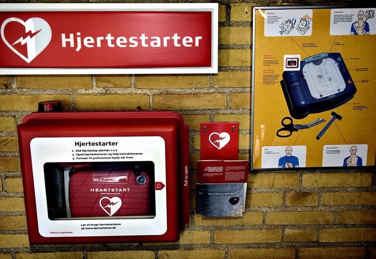 Frivillige hjerteløbere skal sikre, at de 17.000 hjertestartere i Danmark kommer i brug oftere.  Arkivfoto Morten Flarup