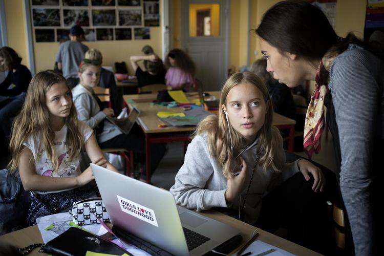 Eleverne i 7. x vandt sidste år Undervisningsmiljøprisen for deres arbejde med elevinddragelse og fokus på fællesskab. 