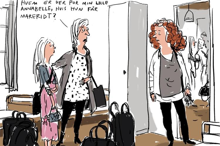 Arkivtegning: Mette Dreyer