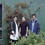 Fra venstre mod højre ses her Saman Ashraf, Ingrid Holbøll og Oliver Tahir.  