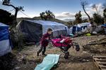 Menneskerettighedsorganisationer har beskrevet forholdene i Moria-lejren som forfærdelige.
 