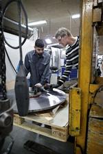 24-årige Ibrahim drømte om at blive automekaniker, da han gik i skole i Høje Gladsaxe. I dag arbejder han på en metalfabrik i Rødovre. Jens Dresling