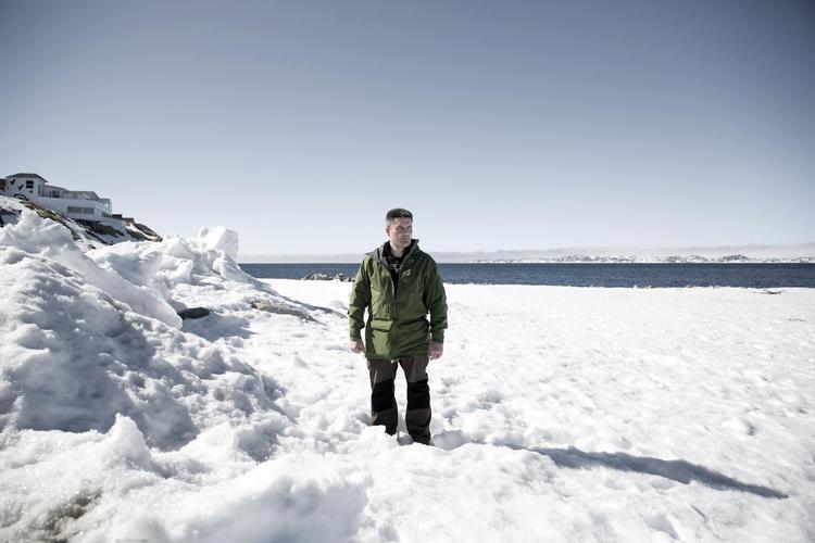 Landsstyreformand Kim Kielsen ser det som et udtryk for dansk dobbeltmoral, at der sendes masser af danske erhvervsdelegationer afsted til Kina, mens Danmark er bekymret for kinesisk indflydelse i Grønland. Louise Serup/POLFOTO
