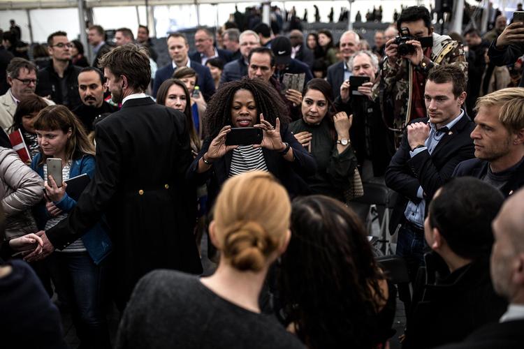 Udlændinge- og  integrationsminister Inger Støjberg, her  fotograferet ved den årlige statsborgerskabsdag, er ikke overrasket over, at  stramninger har medført en mindre andel nye  statsborgere fra muslimske  lande. »Det positive er først  og fremmest, at de, der får statsborgerskab, også er folk, der bidrager«, siger hun. Ivan Riordan Boll/POLFOTO