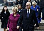 Folketingets  formand Pia Kjærsgaard er gift med Henrik Thorup, der kan blive den næste formand for statsrevisorerne. Arkivfoto Jens Dresling