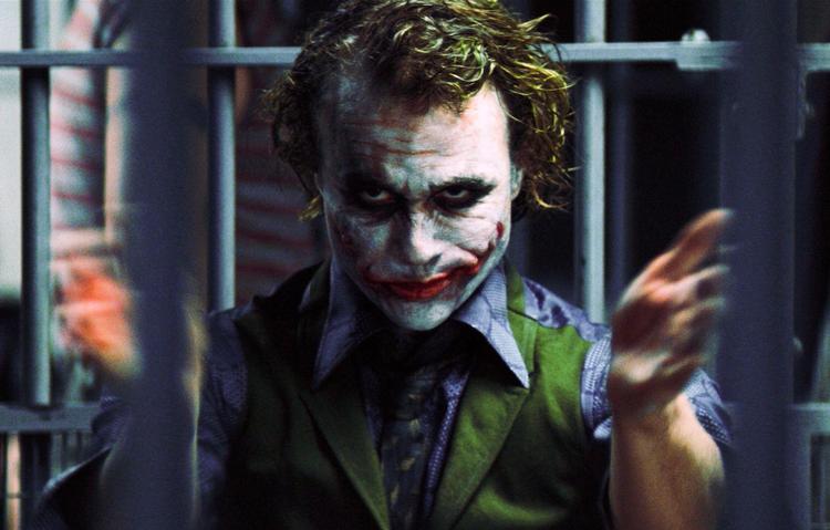 Jokeren.  Der findes ordinære psykopater. Og så findes der Jokeren fra Batman-filmene, her i Heath Ledgers Oscarbelønnede variant.  Foto: Warner Bros./AP Foto:  Foto: Warner Bros./AP/ Foto: Warner Bros./AP