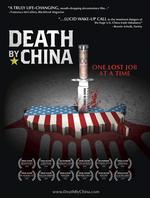 Peter Navarro har skrevet flere bøger ved mod Kina. En af dem, ’Death by China’, er blevetfilmatiseret og bruger billedet af det knivdræbte USA som et stærkt symbol. 