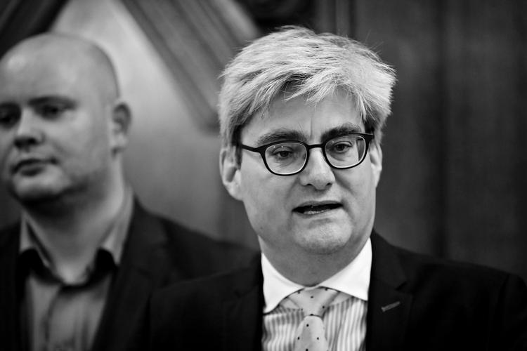 Socialdemokratiets politiske ordfører, Nicolai Wammen, mener, at Søren Pinds afgang er et stort tab for regeringen. Arkivfoto Jens Dresling