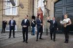 Tre nye ministre. Lars Løkke Rasmussen var ved dronningen for at præsentere regeringens nye ansigter. Peter Hove Olesen