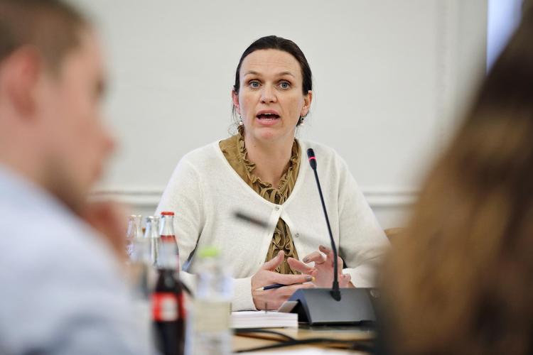 Undervisningsminister Merete Riisager har ifølge et flertal i  Folketinget forsøgt at blokere for en række ændringer af den særligt tilrettelagte ungdomsuddannelse, stu. Arkivfoto Jens Dresling