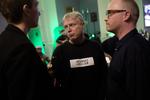 Både Macrons En Marche! og Alternativet vil noget nyt i europapolitikken, men de går ikke til valg sammen. Midtfor ses Uffe Elbæk, til højre  Rasmus Nordqvist. Peter Hove Olesen