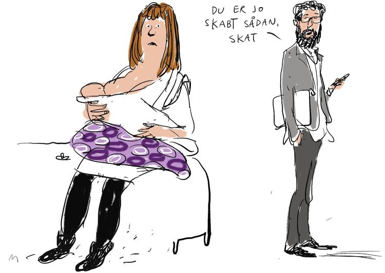 Tegning: Mette Dreyer Tegning: Mette Dreyer 