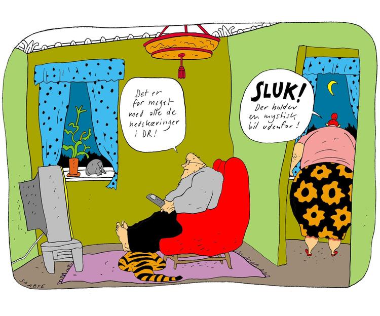 Tegning: Jørgen Saabye (arkiv) 