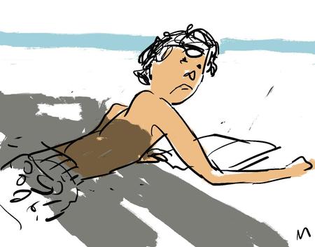 Kronikøren fortæller om sin opfattelse af virkeligheden. 