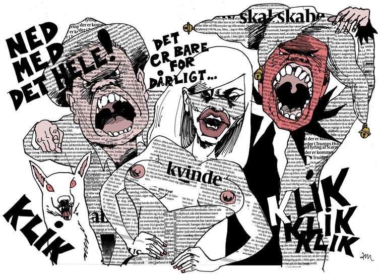 Alt det kedelige, men vigtige, som ikke får nok intellektuel, politisk og demokratisk opmærksomhed, fordi der altid er en eller anden, der får mere opmærksomhed med sin heftige tekst om, hvor lykkelig vedkommende er blevet efter at have købt en dildo. 