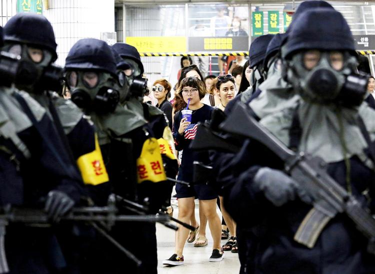 Den permanente krisestemning, når det gælder Nordkorea, ser ikke umiddelbart ud til at have rodfæstet sig hos naboerne i Sydkorea, der har truslen allertættest på. 