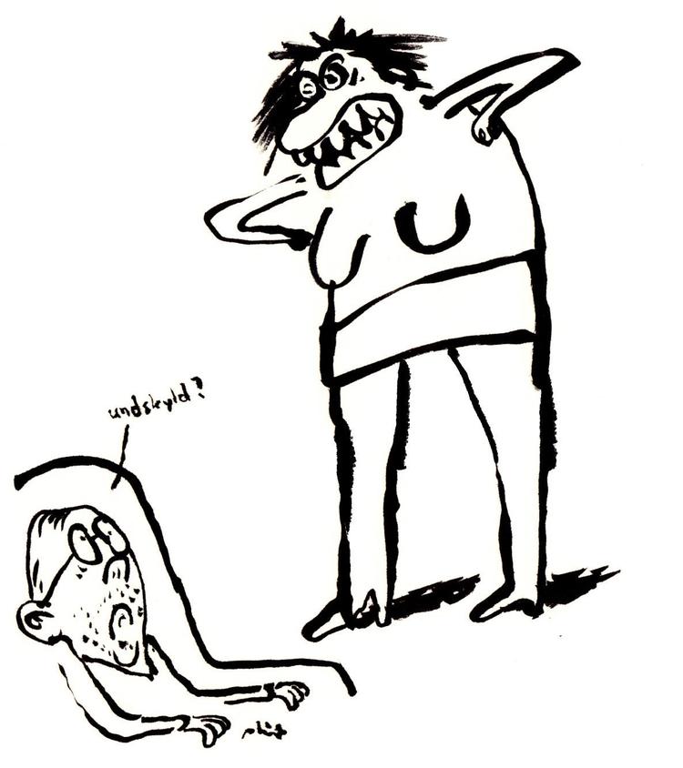 Tegning: Philip Ytounel 