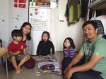 Ah Doi Kareng og hendes familie på asylcentret. De flygtede for 12 år siden fra Myanmar og har været i Danmark siden 2014. I den periode har de foreløbig været på 9 forskellige asylcentre. 