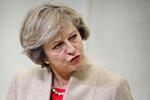 Theresa May og Lars Løkke på Marienborg