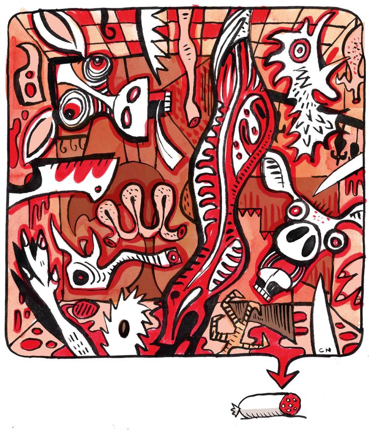 Tegning: Claus Nørregaard 