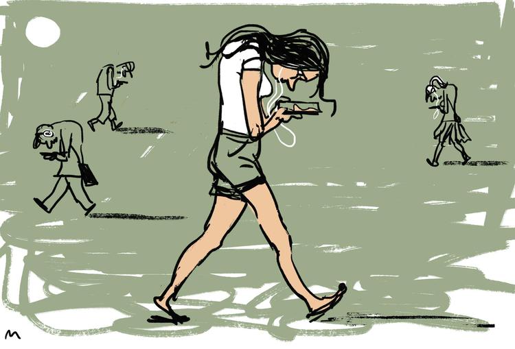 Det kan simpelthen ikke være rigtigt, at så mange unge mennesker lider, og jeg håber, at vi begynder at gå nogle andre veje, mener Jakob Holm. Tegning: Mette  Dreyer 