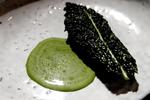 Der var sortkål, grønkål, savoykål, og – som her på restaurant Naert – palmekål på tallerknerne i 2016. 