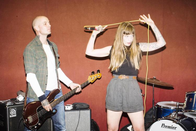 Det københavnske punkband 'Gorilla Angreb' giver koncert på lørdag. 
