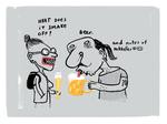 tegning notes of mikkeller