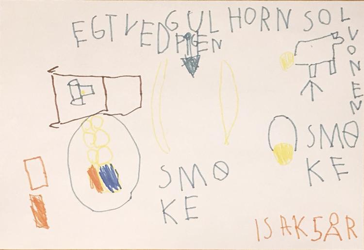 Tegning Isak Celinder Faurholm