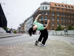 Ballet i byen. Hazuki Kojima er en af danserne fra dansekompagniet Corpus, som optræder ved åbningen af Cph Art Week med forestillingen 'One One One'. Graham Adey
