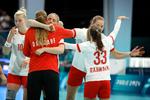 Danmark slog Slovenien 27-19 i den første kamp ved OL i Paris. Foto: Jens Dresling