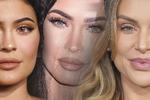 Erhvervskvinderne og reality-stjernerne Kylie Jenner (tv) og Lala Kent (th) og Megan Fox (i midten) er alle eksempler på det mest markante skønhedsideal lige nu, som af eksperter og omtales som 'det producerede look'. 