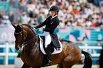  Cathrine Laudrup-Dufour og Mount St John Freestyle var favoritter til guldet, men i sidste ende blev det til en femteplads.   Foto: Jens Dresling