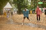 Regn på Smukfest i Skanderborg, onsdag den 7. august 2024.. Foto: Mikkel Berg Pedersen/Ritzau Scanpix