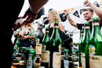 Trods flere år med opmærksomhed på at skabe en bedre alkoholkultur på uddannelsesstederne, stiger tallet for unge, der føler et drikkepres, hvis de vil være en del af fællesskabet.   Foto: Per Lange/Per Lange