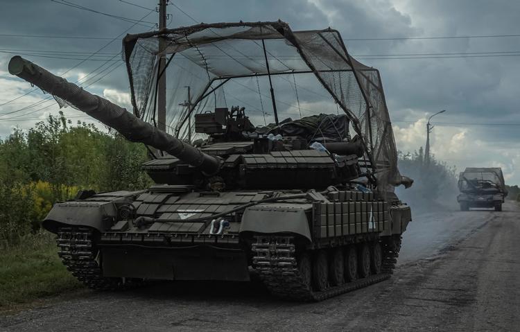 Ukrainske soldater tæt på den russiske grænse i Sumy-regionen. Foto: Viacheslav Ratynskyi/Ritzau Scanpix