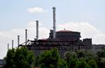 Zaporizjzja-værket er det største atomkraftværk i Europa Foto: Olga Maltseva/Ritzau Scanpix
