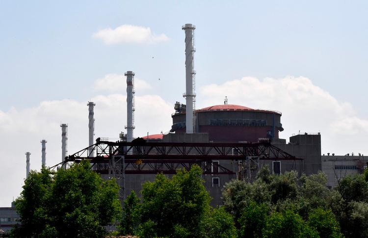 Zaporizjzja-værket er det største atomkraftværk i Europa Foto: Olga Maltseva/Ritzau Scanpix